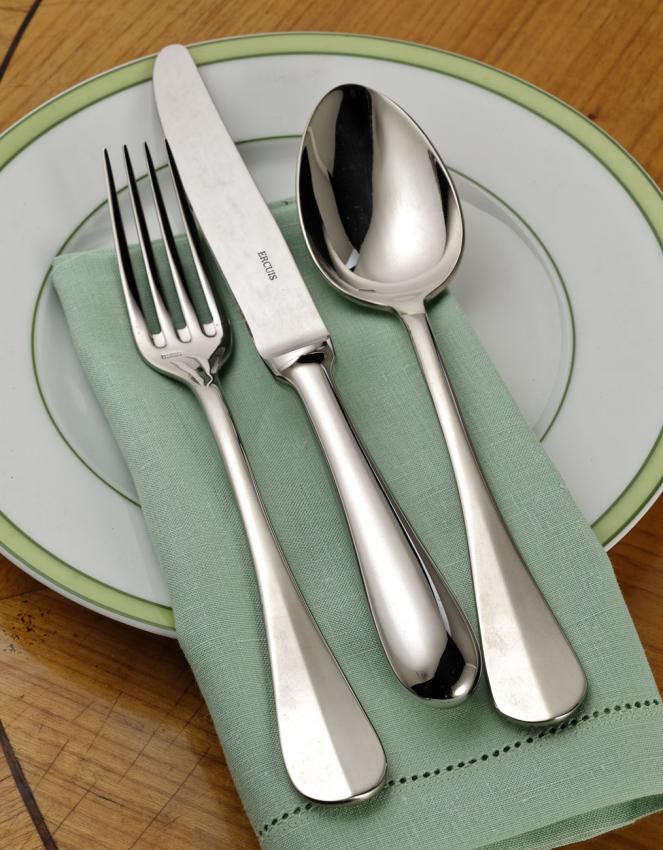 Ercuis Bali cutlery in stainless at Besteckliste