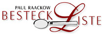 Besteckliste Paul Raackow