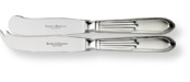  Belvedere butter + cheese knives  hollow handle 