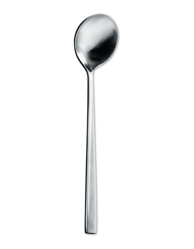 Stainless Steel Table Cutlery Stelton Chaco Dessert Spoon Designer Dessert Spoons 