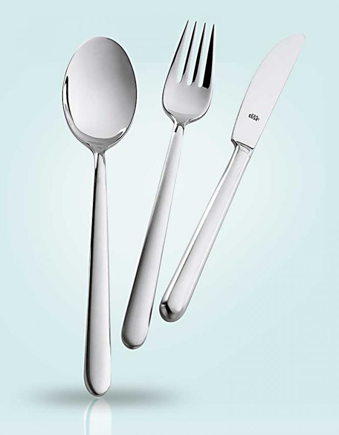 BSF Chiaro matt cutlery in stainless at Besteckliste