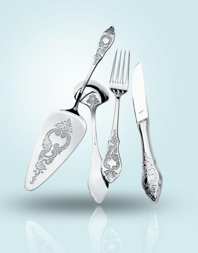 BSF Ostfriesen cutlery in stainless at Besteckliste