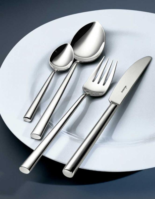 Edelstahl rostfrei 18/10 столовые приборы. набор столовых приборов сакура 30пр. Rakinen столовые приборы. набор столовых приборов с круглыми ручками. столовые приборы для сервировки стола.