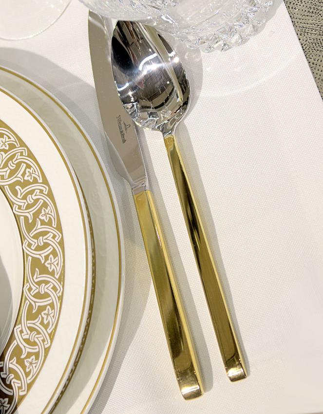 Villeroy & Boch La Classica teilvergoldet cutlery in stainless w/ gold