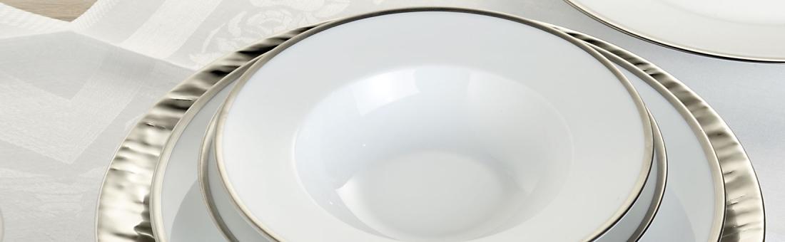 Raynaud Fontainebleau Platine dinnerware