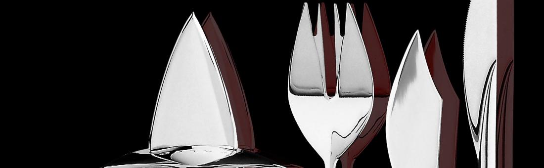 Carl Mertens cutlery in stainless 18/10 and masterpieces