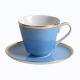 Reichenbach Colour I Blau hot chocolat cup w/ saucer 