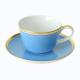 Reichenbach Colour I Blau cappuccino cup w/ saucer 