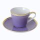 Reichenbach Colour I Flieder coffee cup w/ saucer 