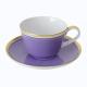 Reichenbach Colour I Flieder cappuccino cup w/ saucer 