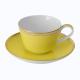Reichenbach Colour I Gelb cappuccino cup w/ saucer 