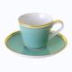 Reichenbach Colour I Türkis coffee cup w/ saucer 