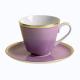 Reichenbach Colour I Violett hot chocolat cup w/ saucer 