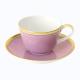 Reichenbach Colour I Violett cappuccino cup w/ saucer 