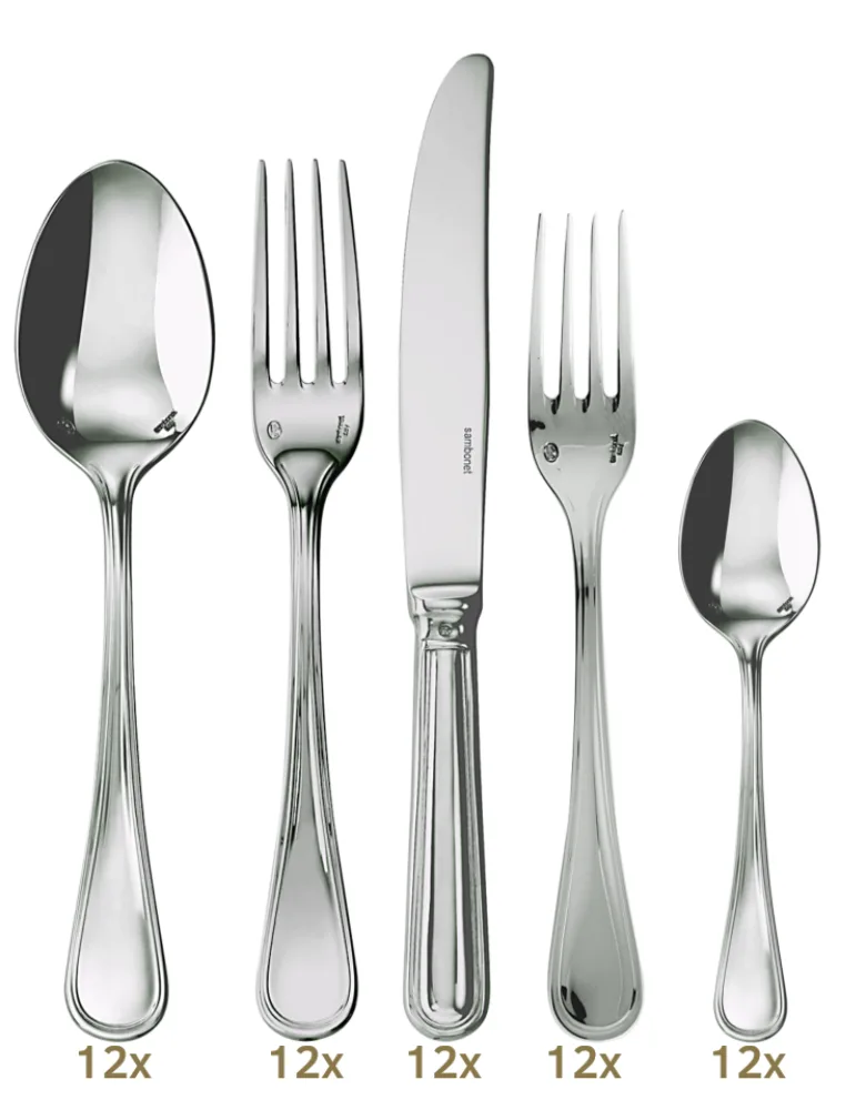 Sambonet Contour table set 60 pcs monobloc