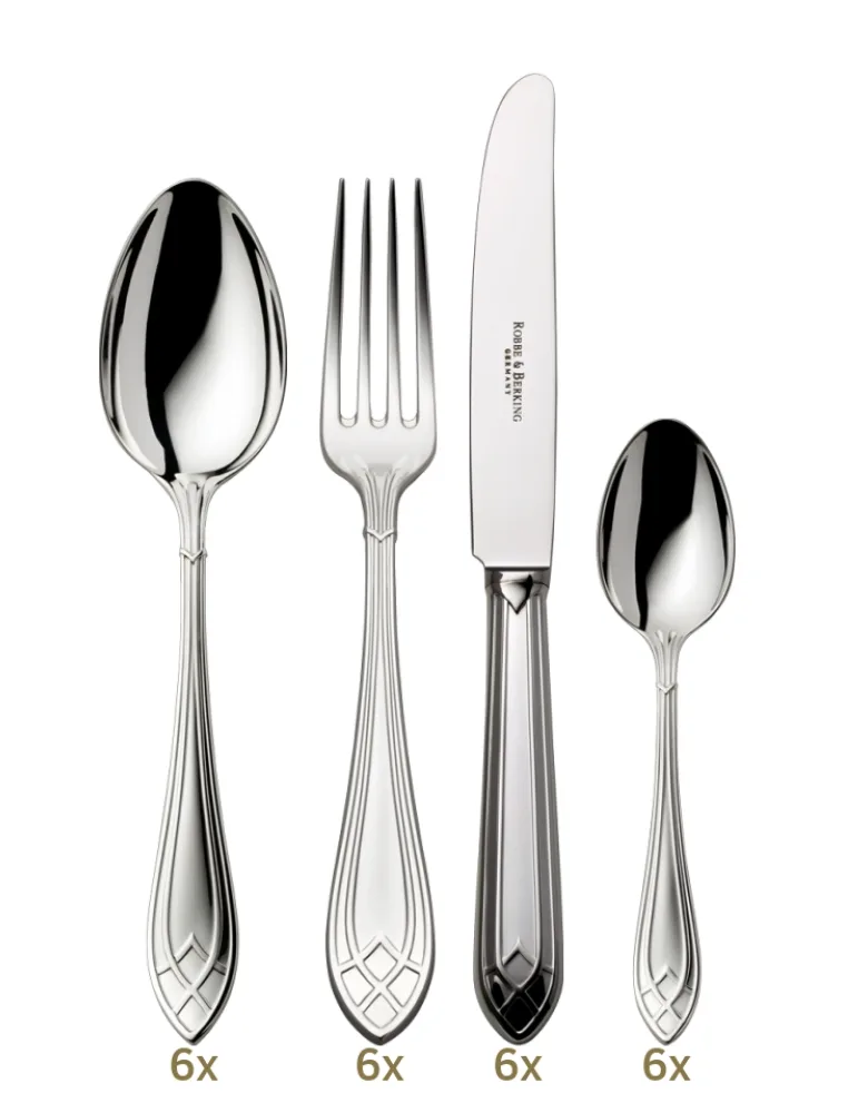 Robbe & Berking Arcade dinner set 24 pcs