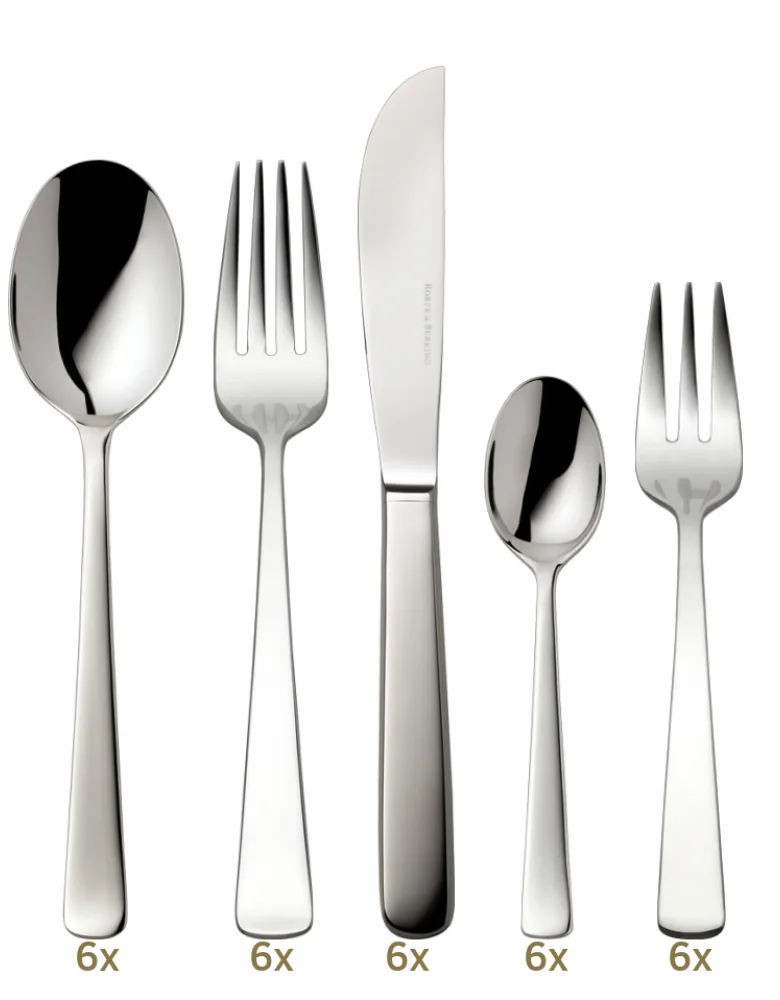 Robbe & Berking Atlantic Brillant dinner set 30 pcs