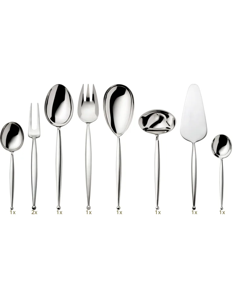 Robbe & Berking Gio serving set 09 pcs