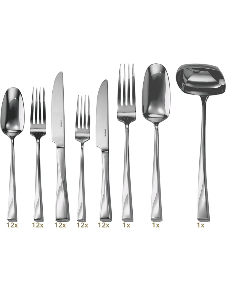 Sambonet Twist table set 75 pcs monobloc