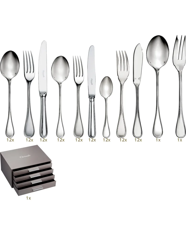 Christofle Albi table set 110 pcs Impérial