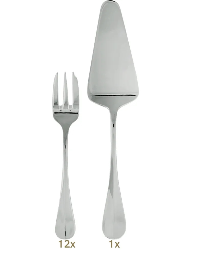 Sambonet Baguette dessert set 13 pcs