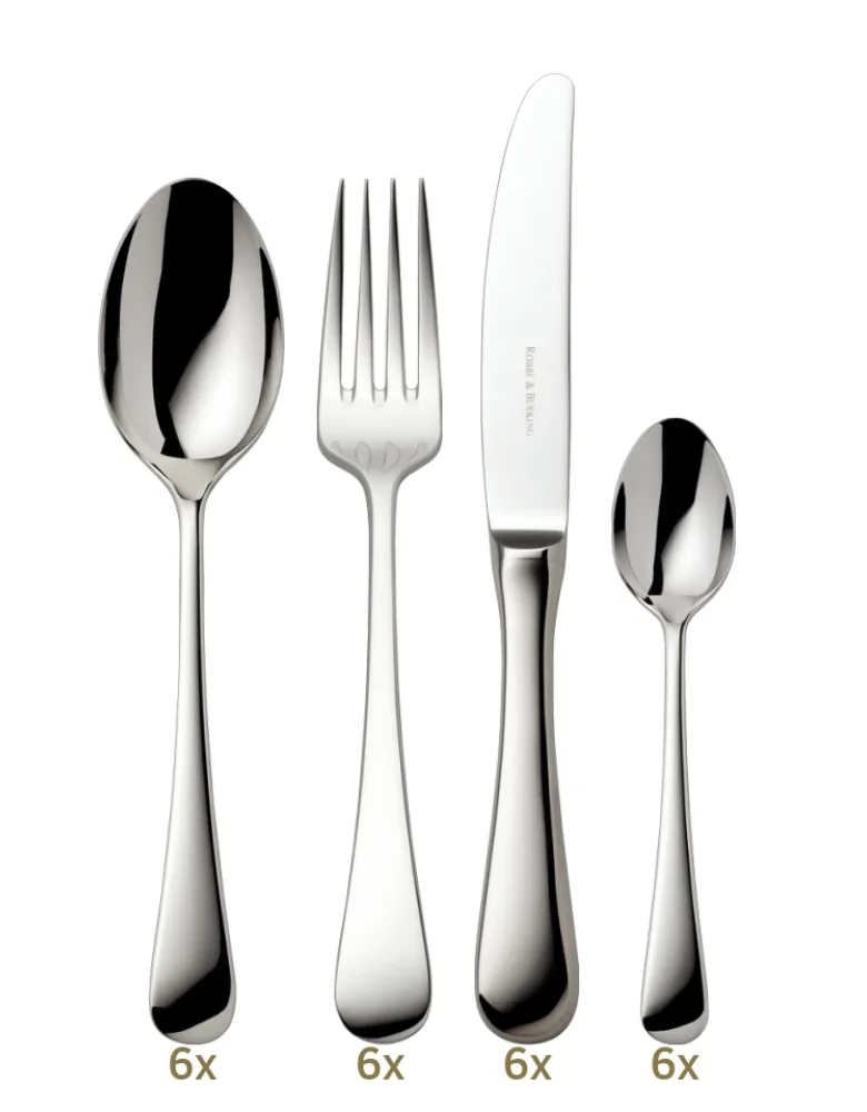 Robbe & Berking Como dinner set 24 pcs