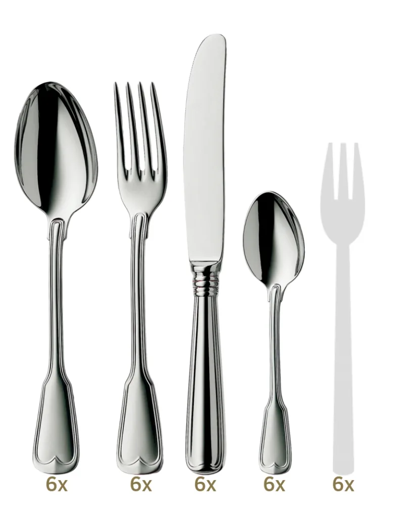Auerhahn Augsburger Faden dinner set 30 pcs