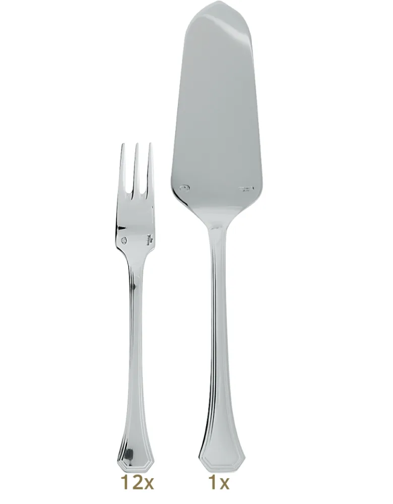 Sambonet Decó dessert set 13 pcs