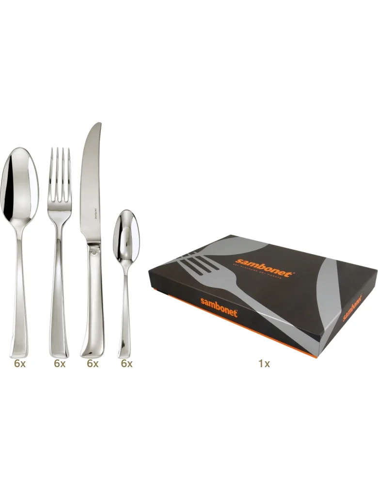 Sambonet Imagine table set 24 pcs monobloc