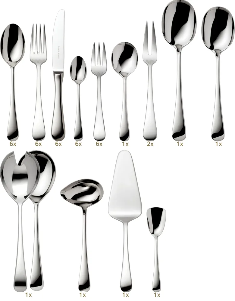 Robbe & Berking Como dinner set 40 pcs