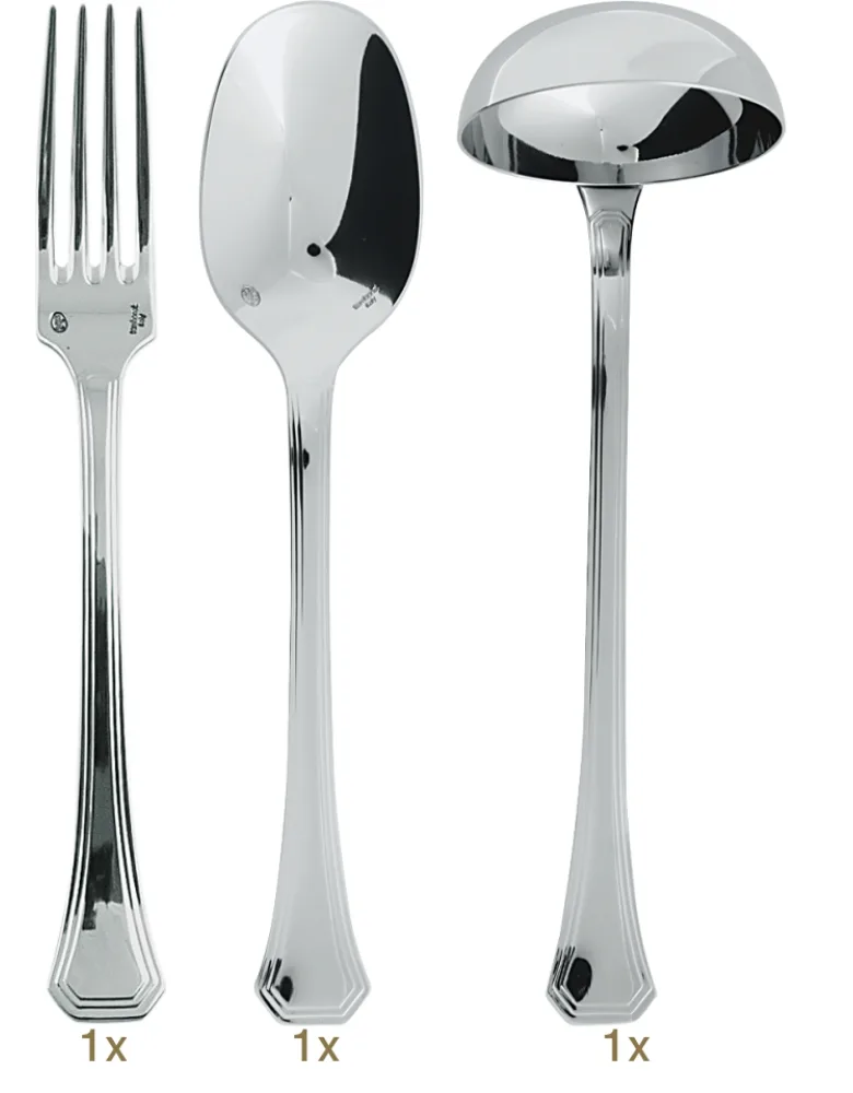 Sambonet Decó serving set 03 pcs