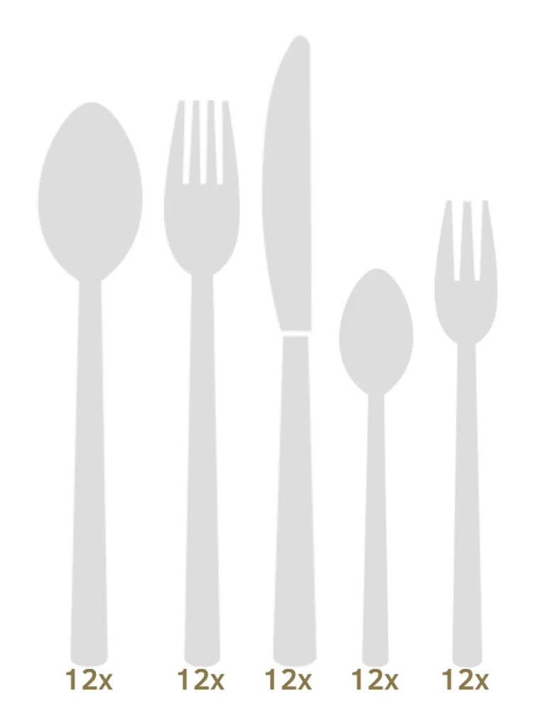 WMF Kent - Garnitur Tafelbesteck 60tlg