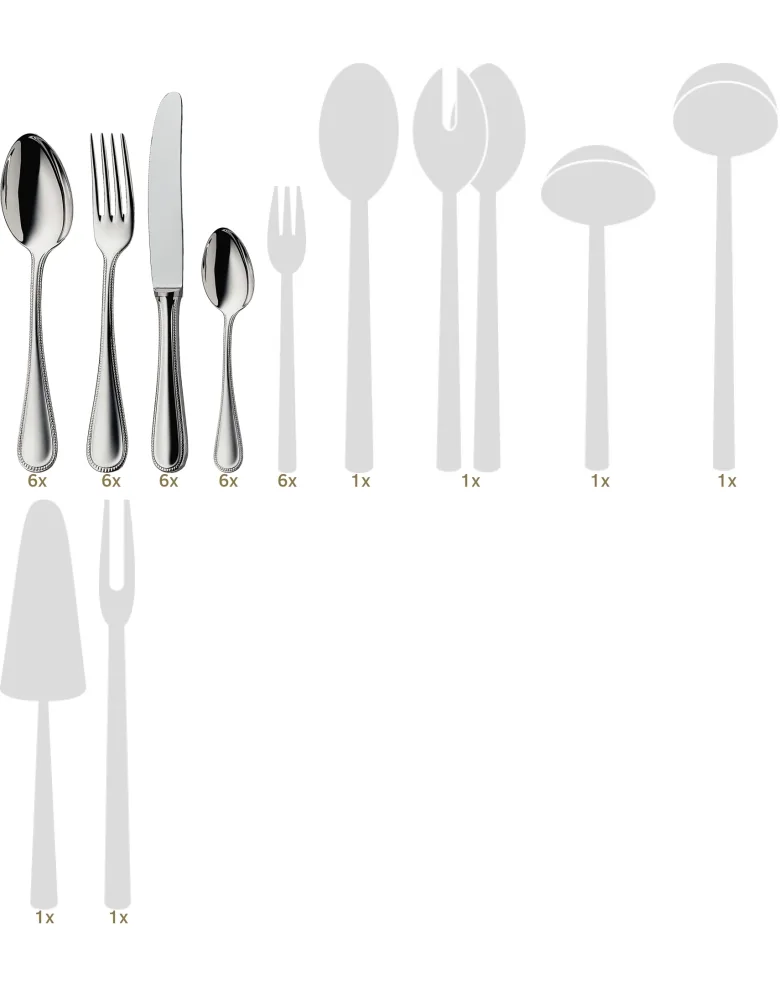 Auerhahn Perl dinner set 37 pcs