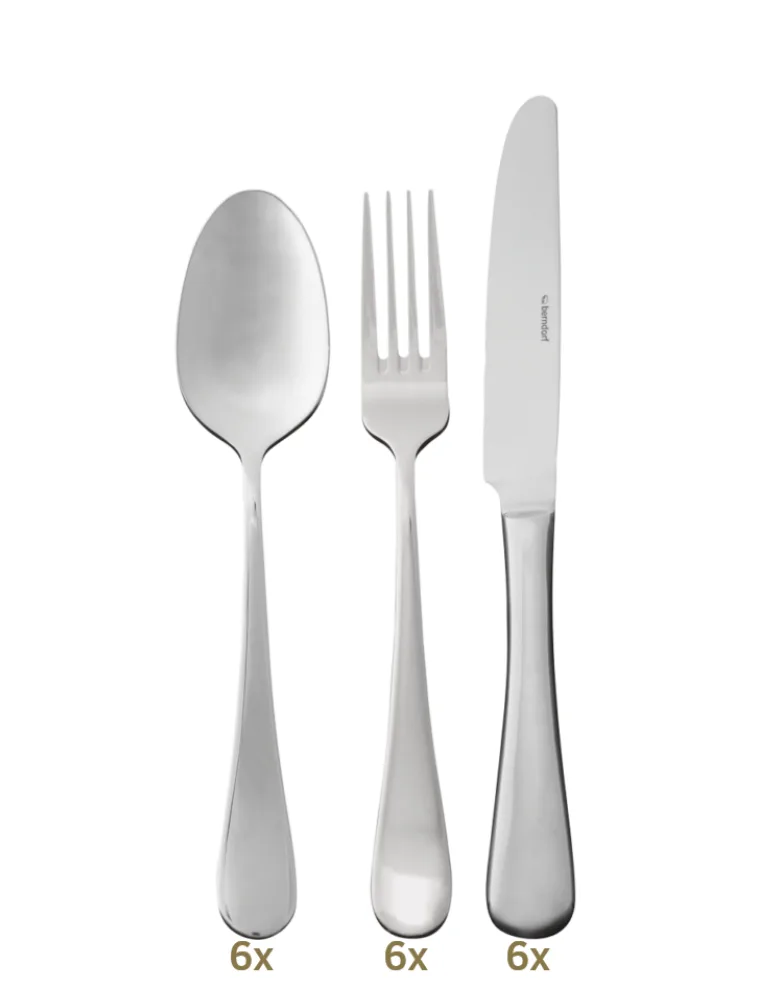 Berndorf Belvedere dessert set 18 pcs