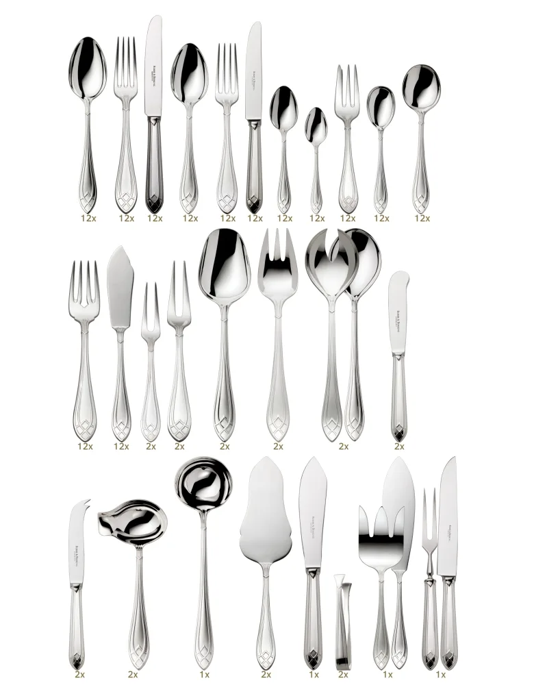 Robbe & Berking Arcade dinner set 185 pcs