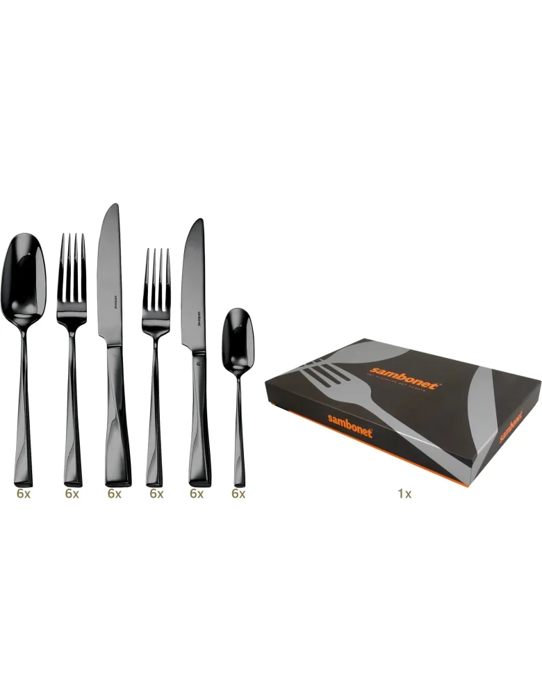 Sambonet Twist table set 36 pcs monobloc