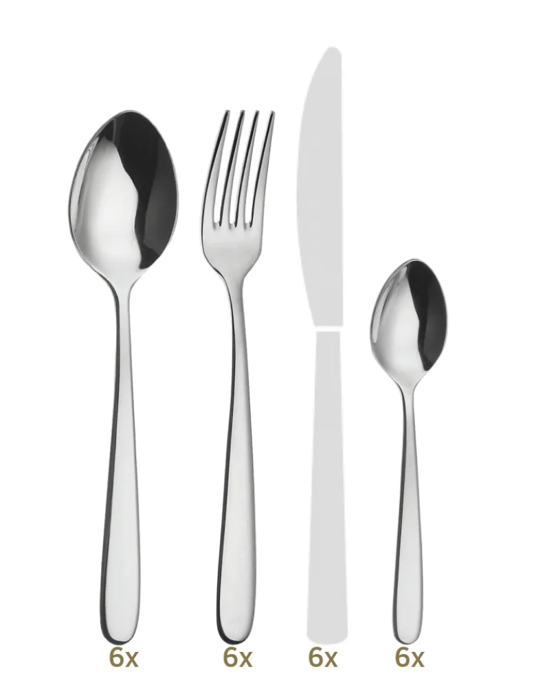 Picard & Wielpütz Ticino dinner set 24 pcs hollow handle