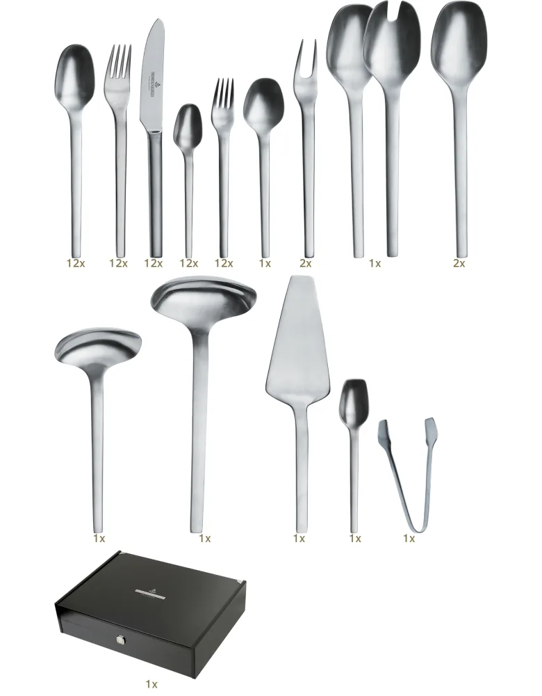 Picard & Wielpütz Tools dinner set 72 pcs hollow handle
