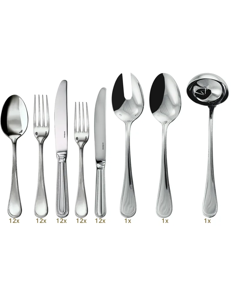 Sambonet Perles table set 75 pcs monobloc