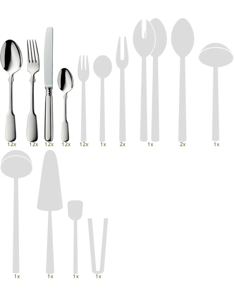 Auerhahn Spaten dinner set 72 pcs