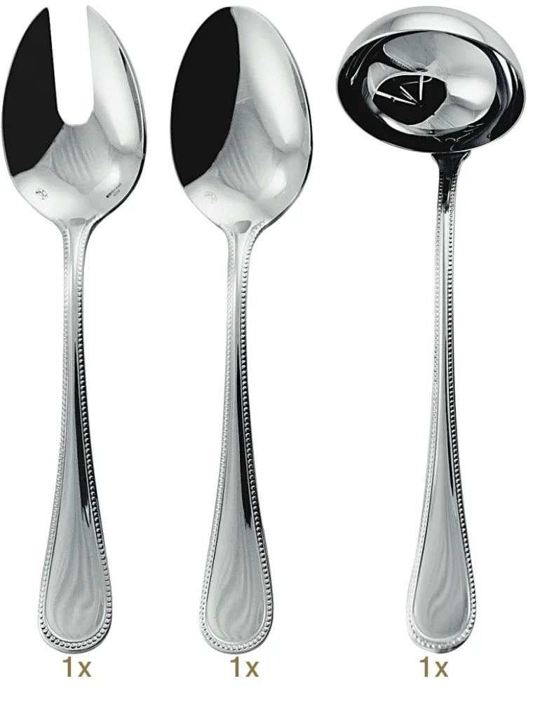 Sambonet Perles serving set 03 pcs