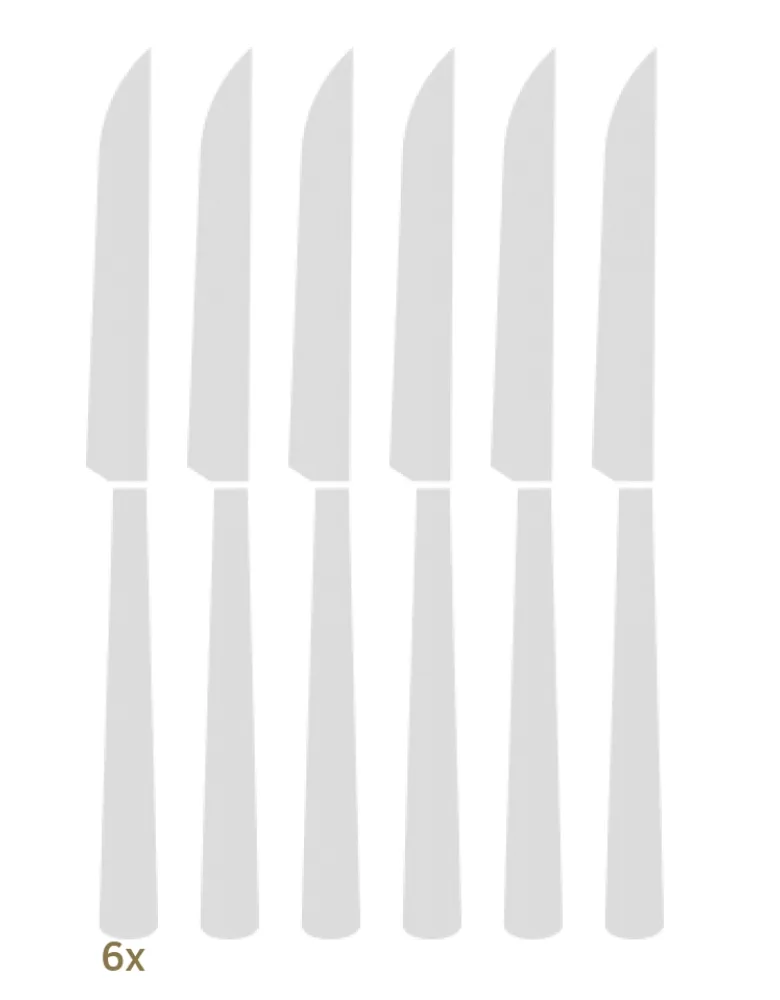 Villeroy & Boch Piemont Garnitur Steakmesser 6 tlg Edelstahl