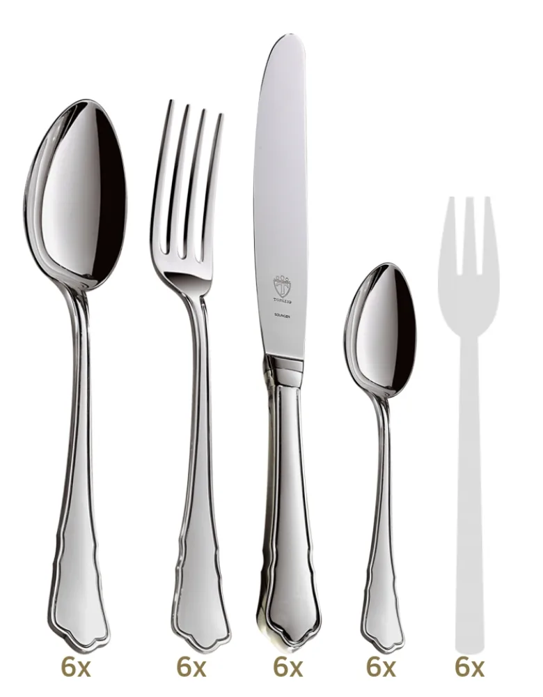 Topázio Século XVII table set 30 pcs