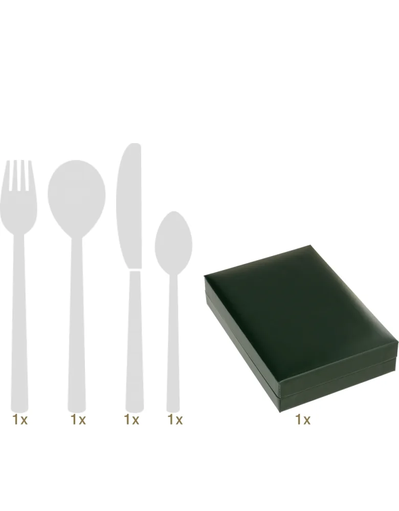 Koch & Bergfeld Märchen Kinderbesteck 04 tlg Silberauflage