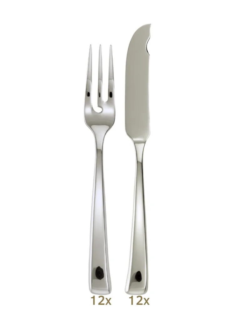 Sambonet Imagine fish knife + fork set 24 pcs