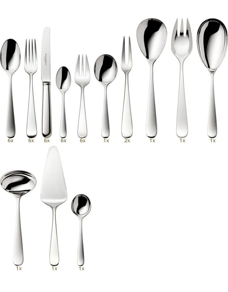 Robbe & Berking Dante dinner set 39 pcs