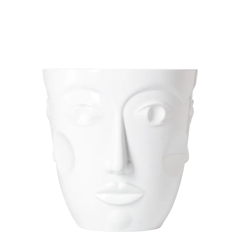 Sieger by Fürstenberg "Objects" Champagnerkühler Faces Porzellan