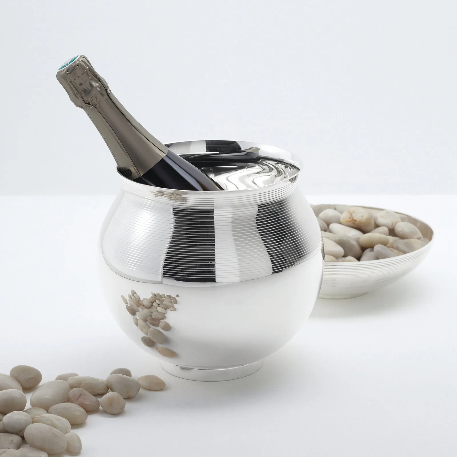 Ercuis "Escapade" Champagnerkühler Transat versilbert