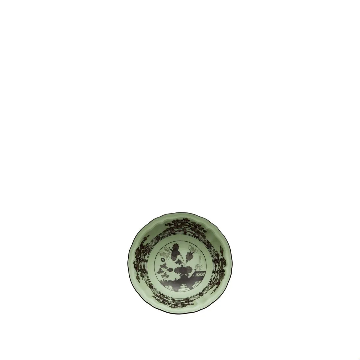 Richard Ginori Oriente Italiano Bario Kaffeebecher mit Deckel Porzellan