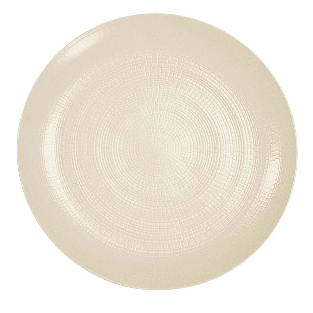 Degrenne "Modulo" Platzteller Kaolin Porzellan 31.5 cm